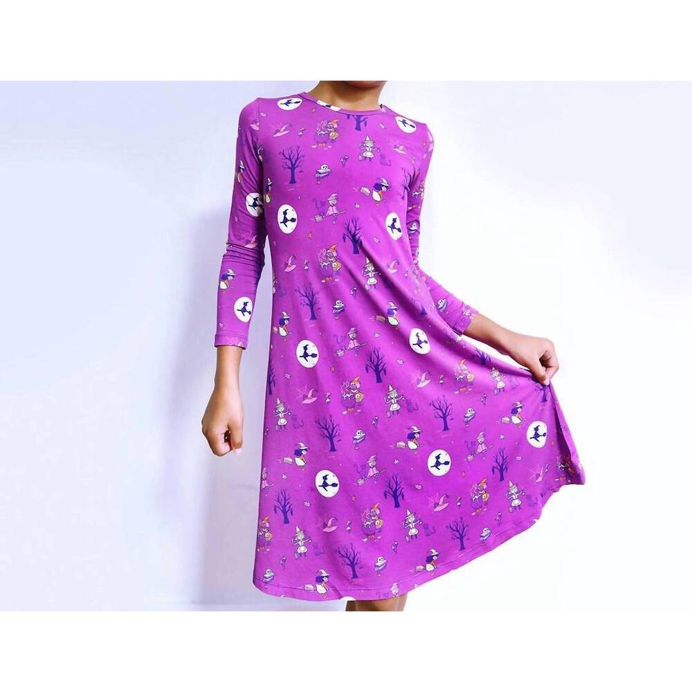 NEW BELLABU BEAR bamboo dress in witches